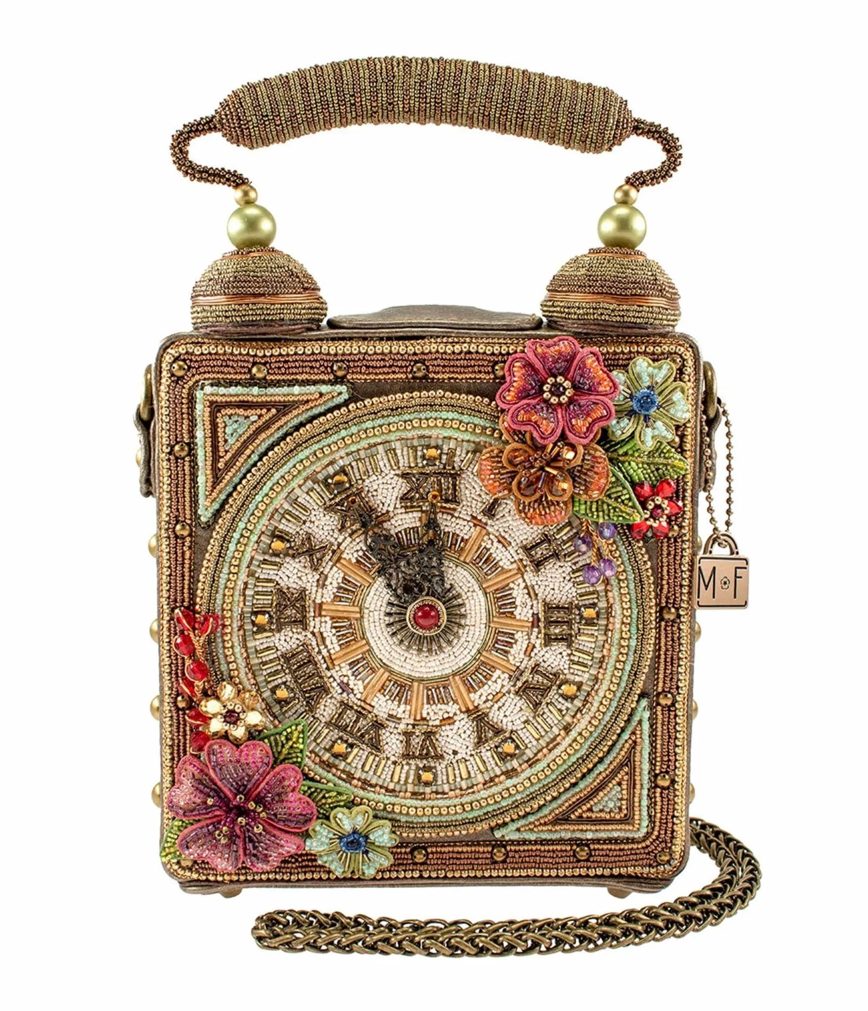 Mary Frances Time of Your Life Clock Handbag sold by Unique Vintage