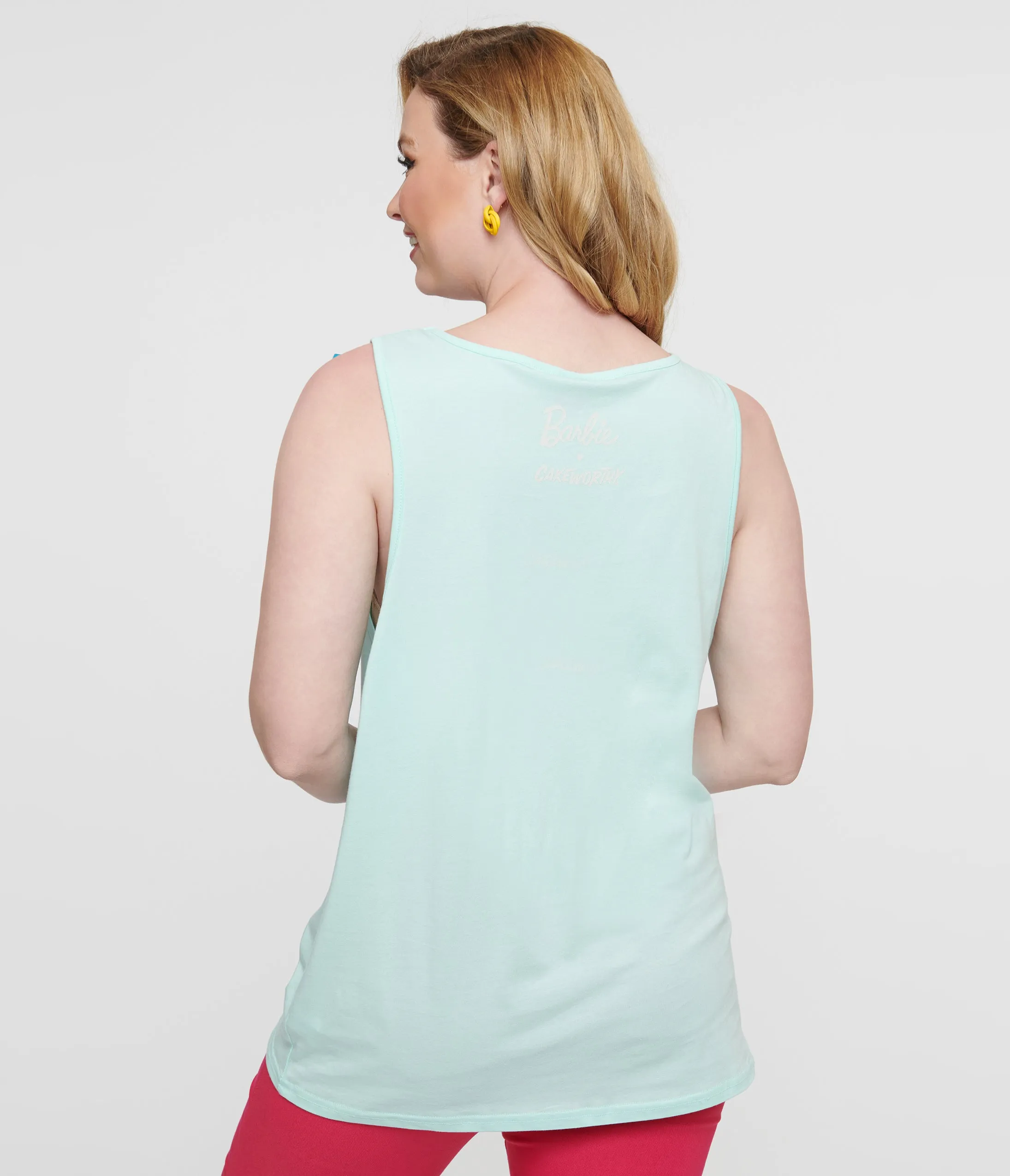 Cakeworthy Pastel Blue Western Ken Tank Top sold by Unique Vintage product image thumbnail 2