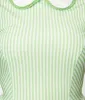 1940s Lime Green & White Striped Swing Dress sold by Unique Vintage