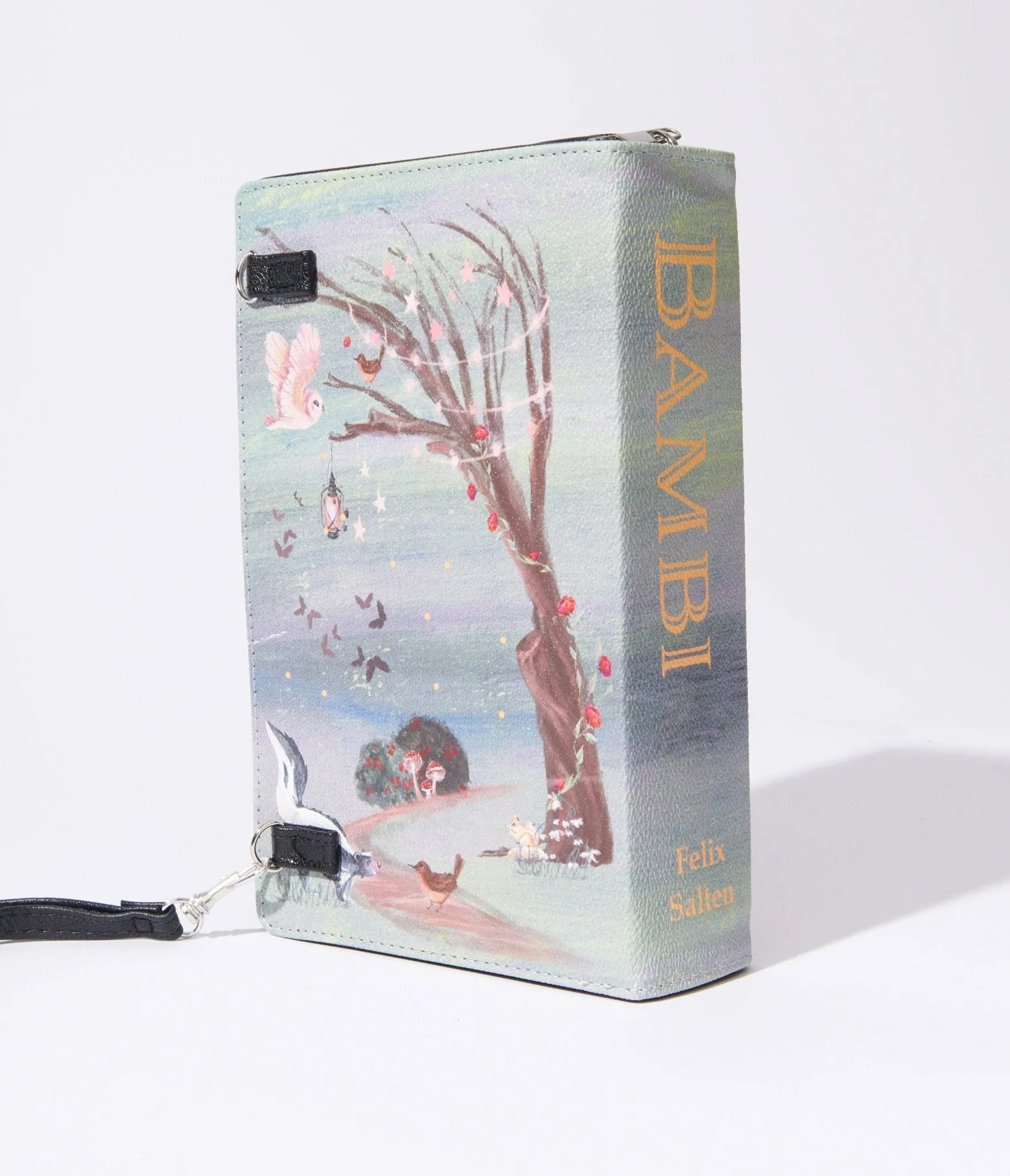 Watercolor Bambi Book Crossbody Purse sold by Unique Vintage product image thumbnail 3