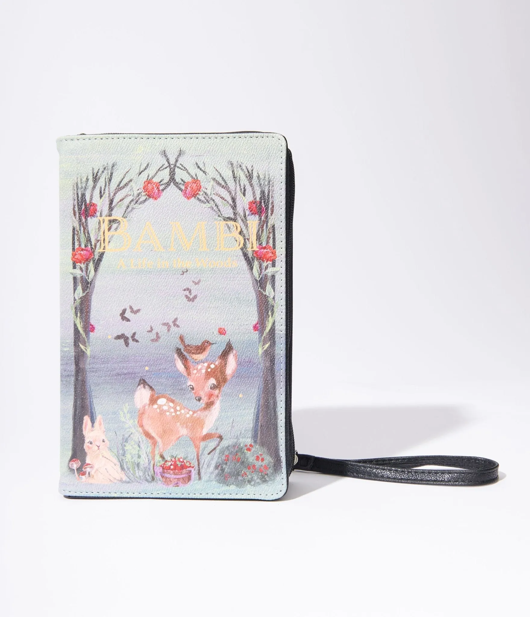Watercolor Bambi Book Crossbody Purse sold by Unique Vintage product image thumbnail 2