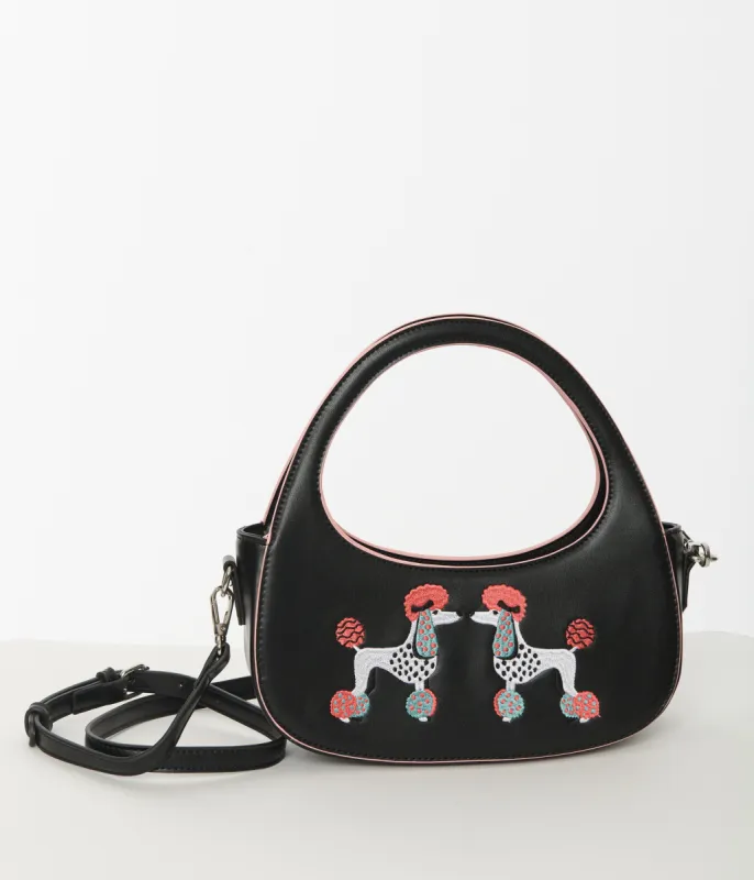 Poodle Leatherette Handbag sold by Unique Vintage