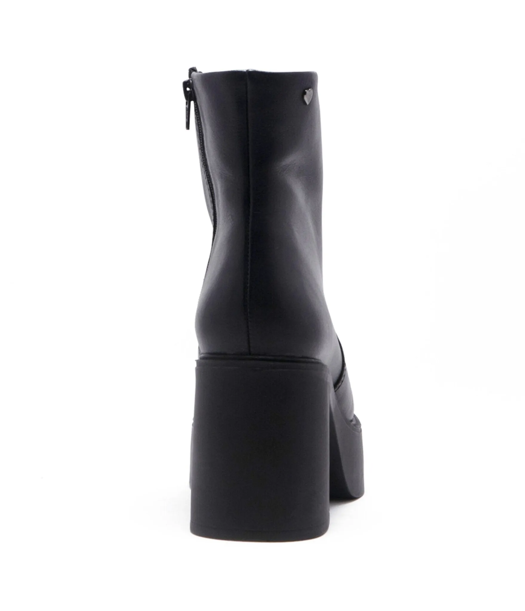 Chelsea Crew 1970s Black Leather Platform Vanson Boots sold by Unique Vintage product image thumbnail 3