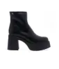 Chelsea Crew 1970s Black Leather Platform Vanson Boots sold by Unique Vintage
