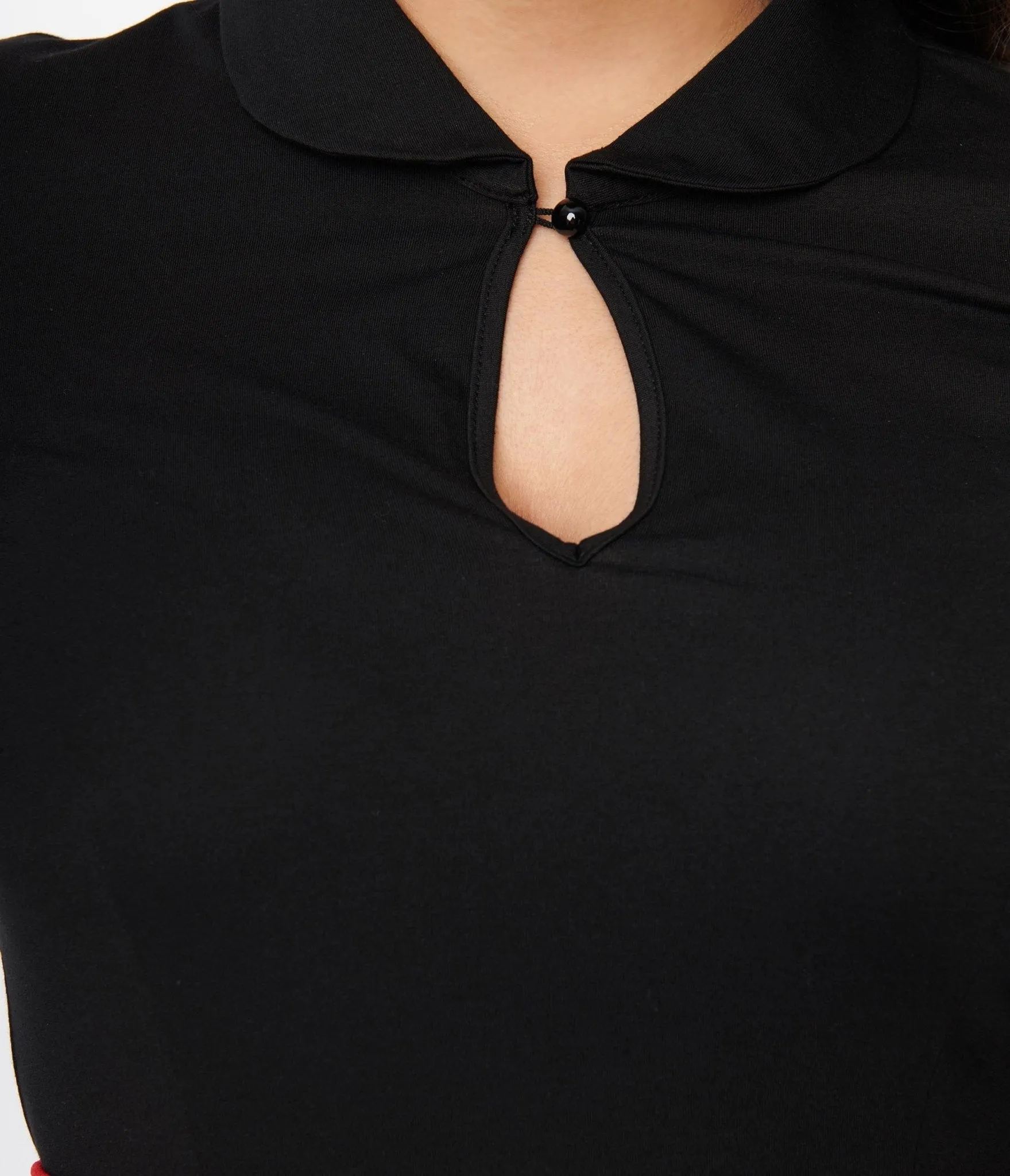 Black Keynote Top sold by Unique Vintage product image thumbnail 3