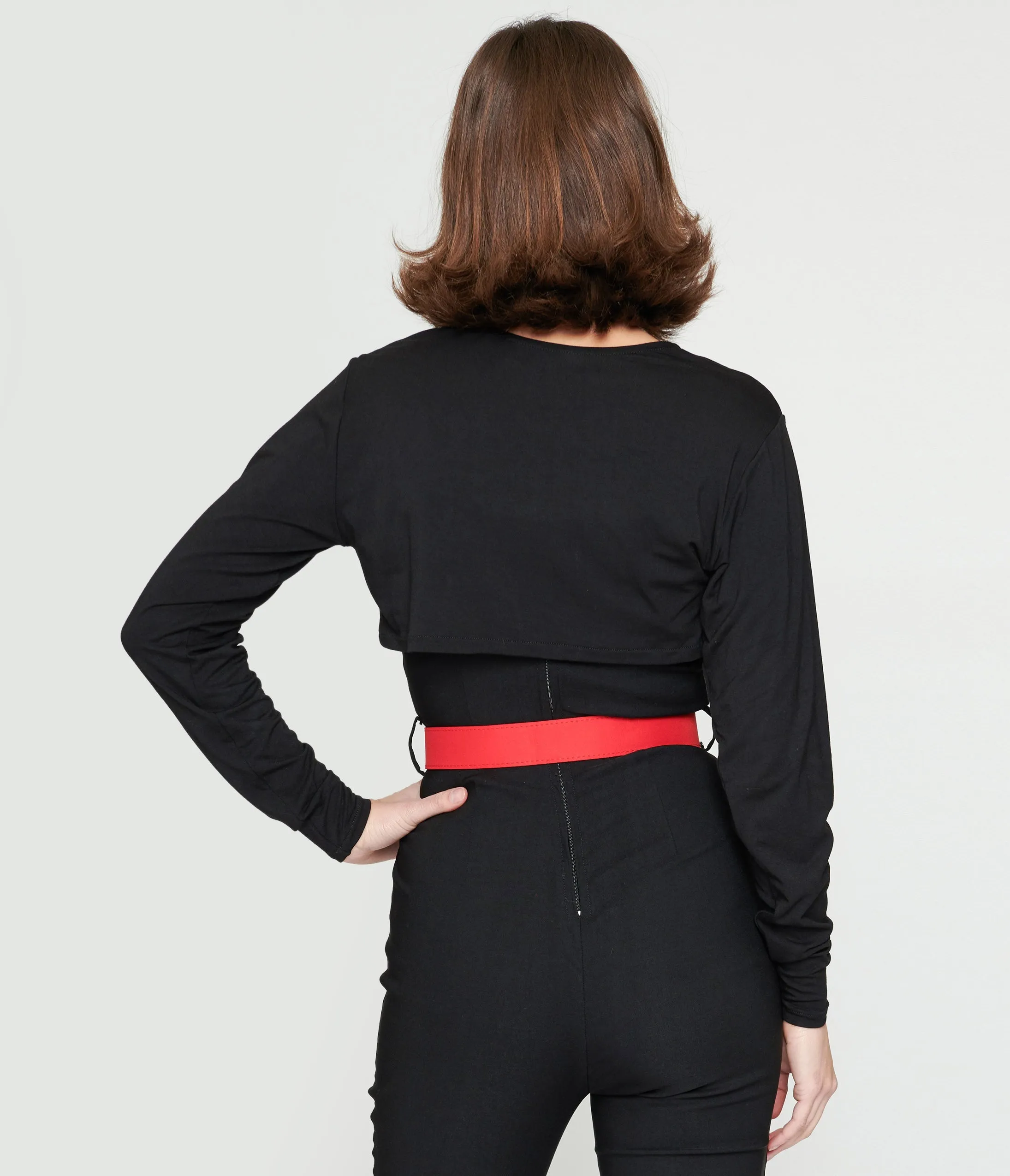 Black Marielle Shrug sold by Unique Vintage product image thumbnail 3