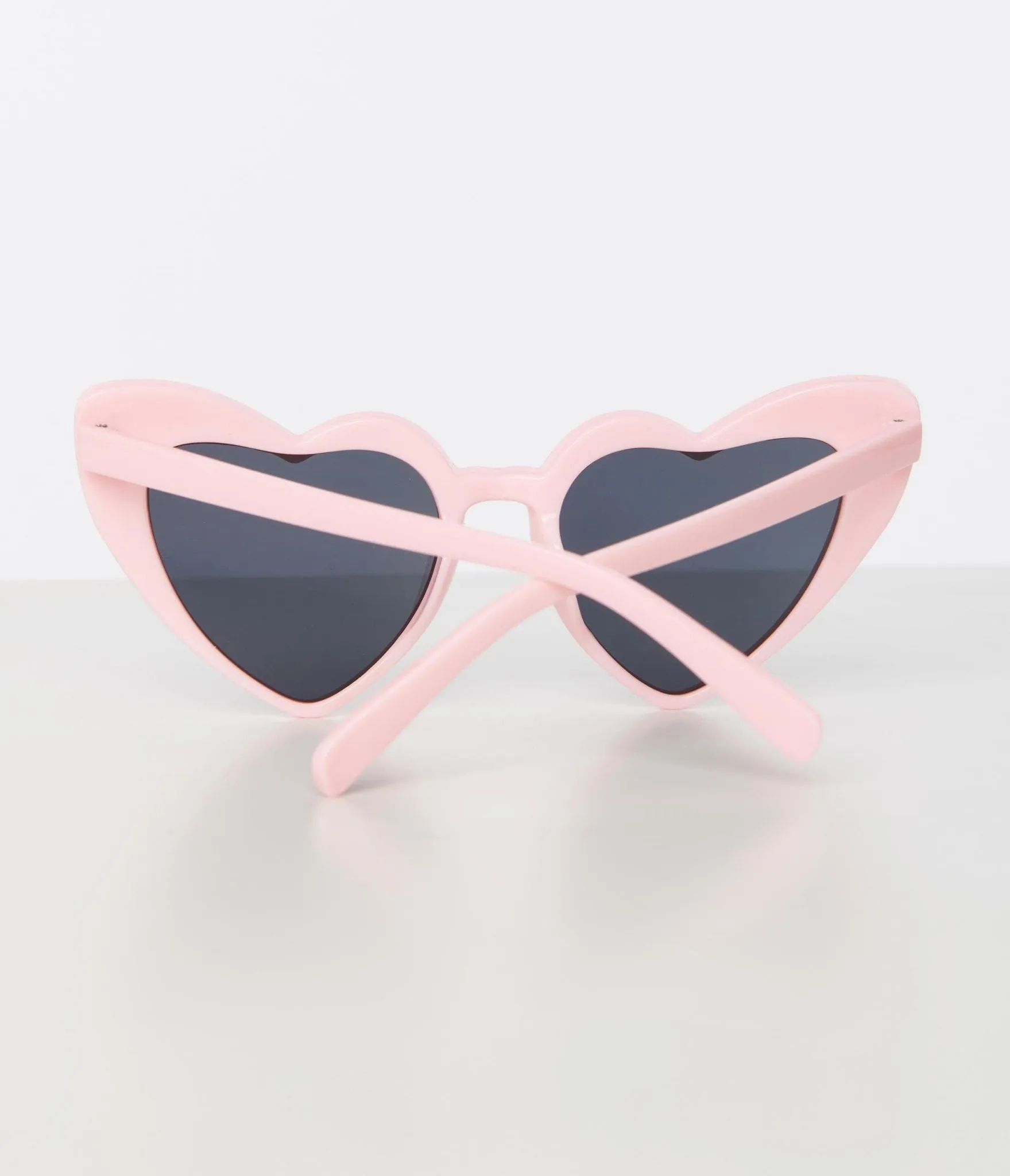 Unique Vintage Light Pink Heart Sunglasses sold by Unique Vintage product image thumbnail 3