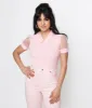 Smak Parlour 1960s Pink Pin Dot Top sold by Unique Vintage