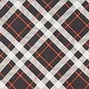 Retrolicious Black & Orange Plaid Bow Top sold by Unique Vintage product image thumbnail 4