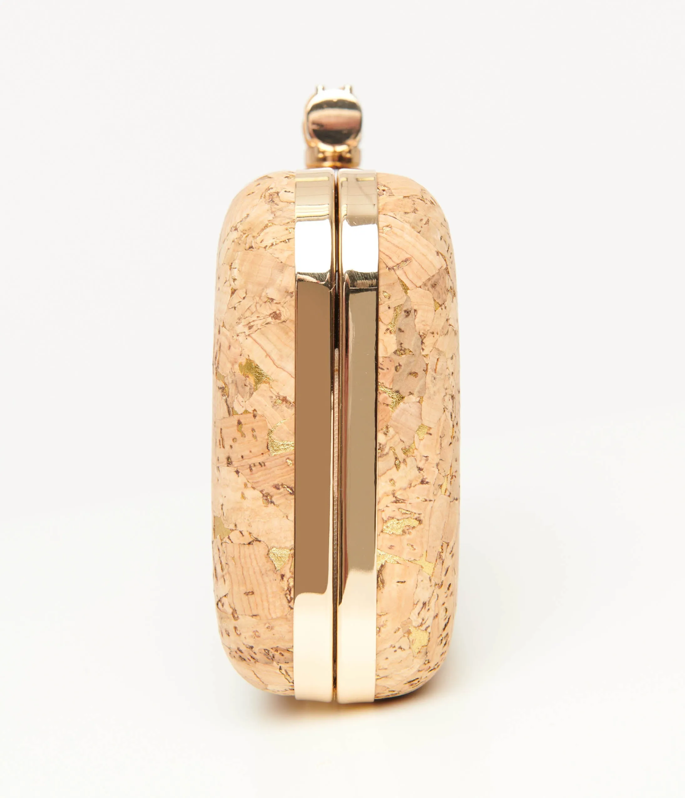 1950s Cork Clutch Handbag sold by Unique Vintage product image thumbnail 2