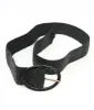 Black Oval Buckle Belt sold by Unique Vintage