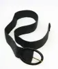 Black Oval Buckle Belt sold by Unique Vintage