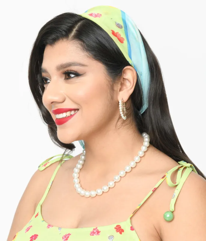 Little Golden Books x Unique Vintage Little Golden Books Hair Scarf sold by Unique Vintage