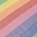 Unique Vintage Rainbow Stripe Hair Scarf sold by Unique Vintage product image thumbnail 5