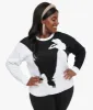 Disney Princess collection by Unique Vintage Plus Size Black & White Maleficent Aurora Sweater sold by Unique Vintage