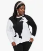 Disney Princess collection by Unique Vintage Plus Size Black & White Maleficent Aurora Sweater sold by Unique Vintage