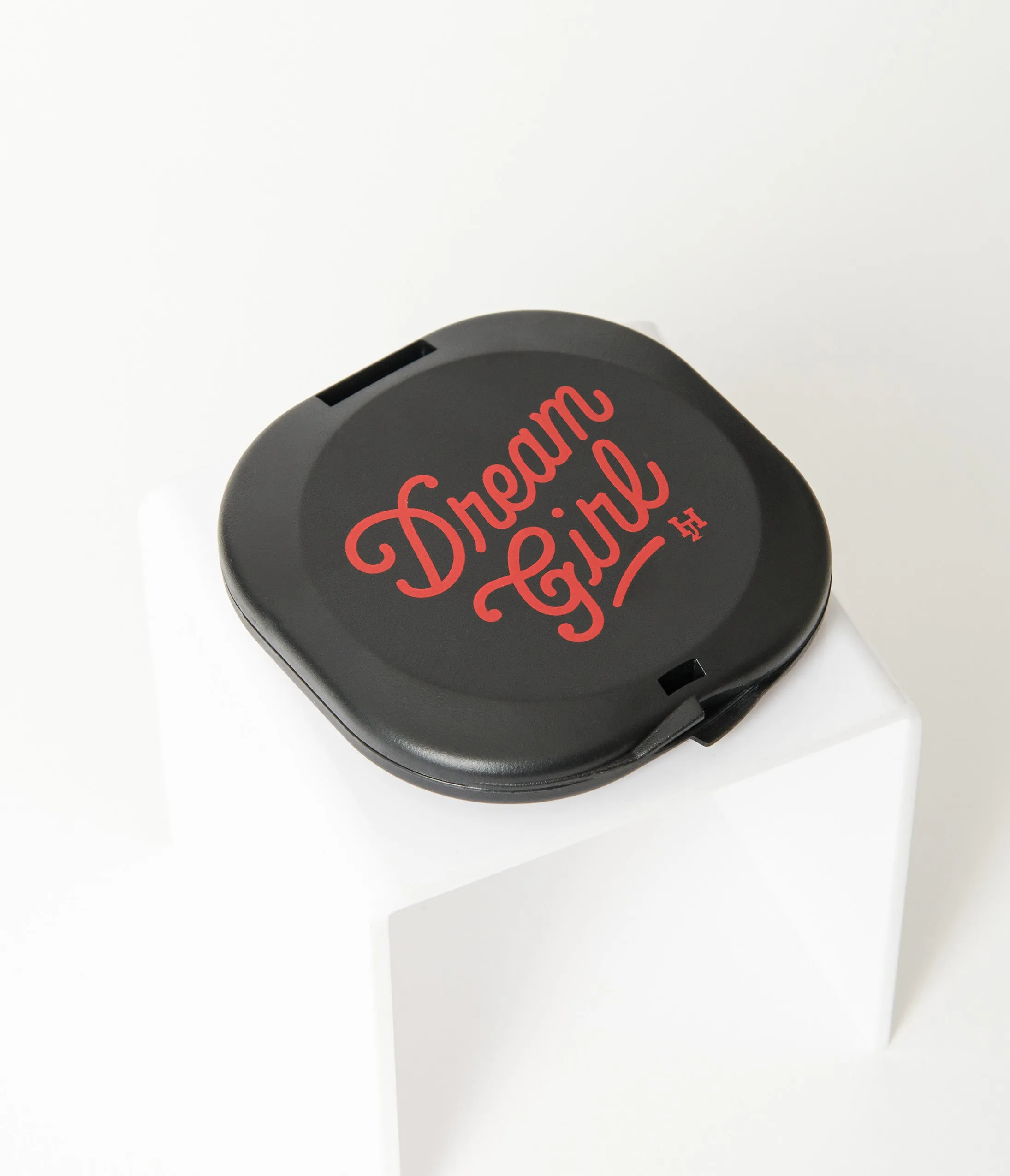 Black Dream Girl Compact Mirror sold by Unique Vintage