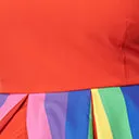 Unique Vintage Plus Size Red & Rainbow Stripe Swing Dress sold by Unique Vintage product image thumbnail 5