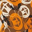 Brown & Orange Pumpkins Bella Swing Dress sold by Unique Vintage product image thumbnail 4