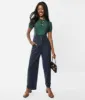 1940s Navy Her Favorite Suspender Trousers sold by Unique Vintage