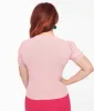 Unique Vintage 1950s Pink Strawberry Cardigan sold by Unique Vintage