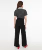 Hell Bunny 1940s Black Ginger Trousers sold by Unique Vintage