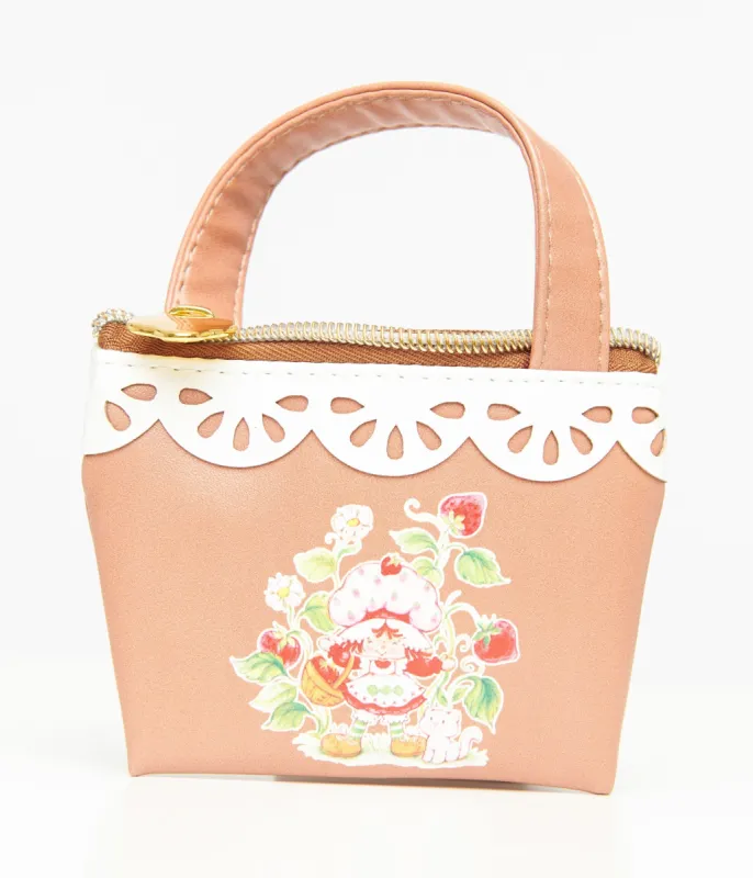 Cakeworthy Strawberry Shortcake Basket Coin Purse sold by Unique Vintage