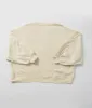Cream Pumpkin Sequin Pullover Sweater sold by Unique Vintage