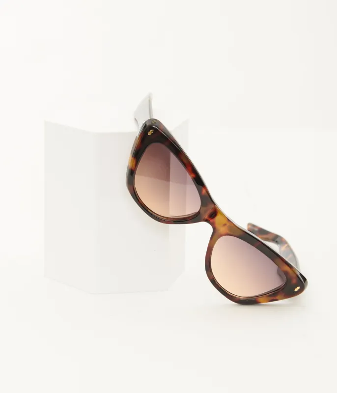 Tortoise Cat Eye Sunglasses sold by Unique Vintage