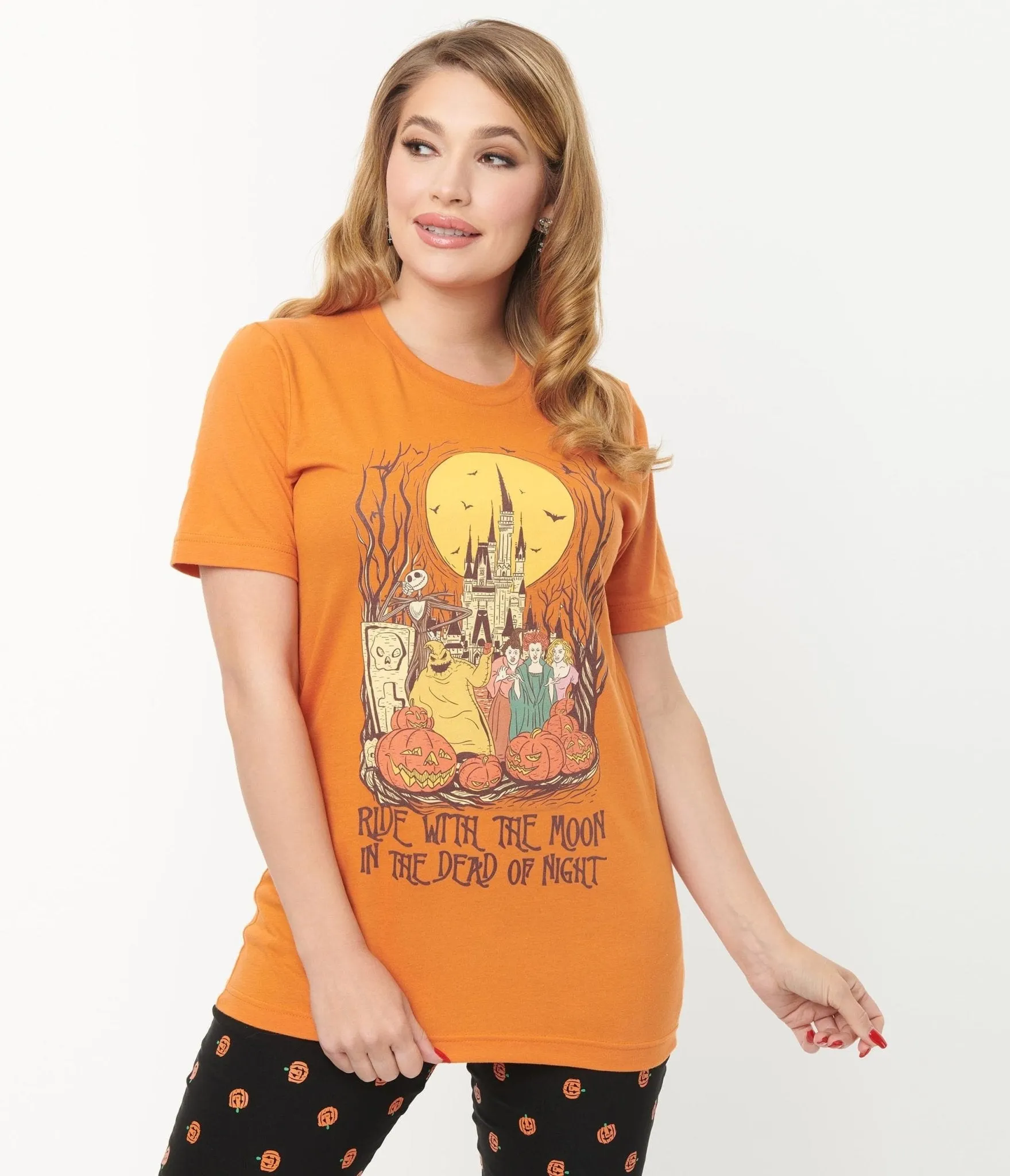 The Spookiest Place On Earth Unisex Graphic Tee sold by Unique Vintage product image thumbnail 5