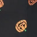 Unique Vintage 1950s Black & Pumpkin Print Gwen Blouse sold by Unique Vintage product image thumbnail 4