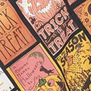 Retrolicious 1950s Trick or Treat Poster Skater Skirt sold by Unique Vintage product image thumbnail 4