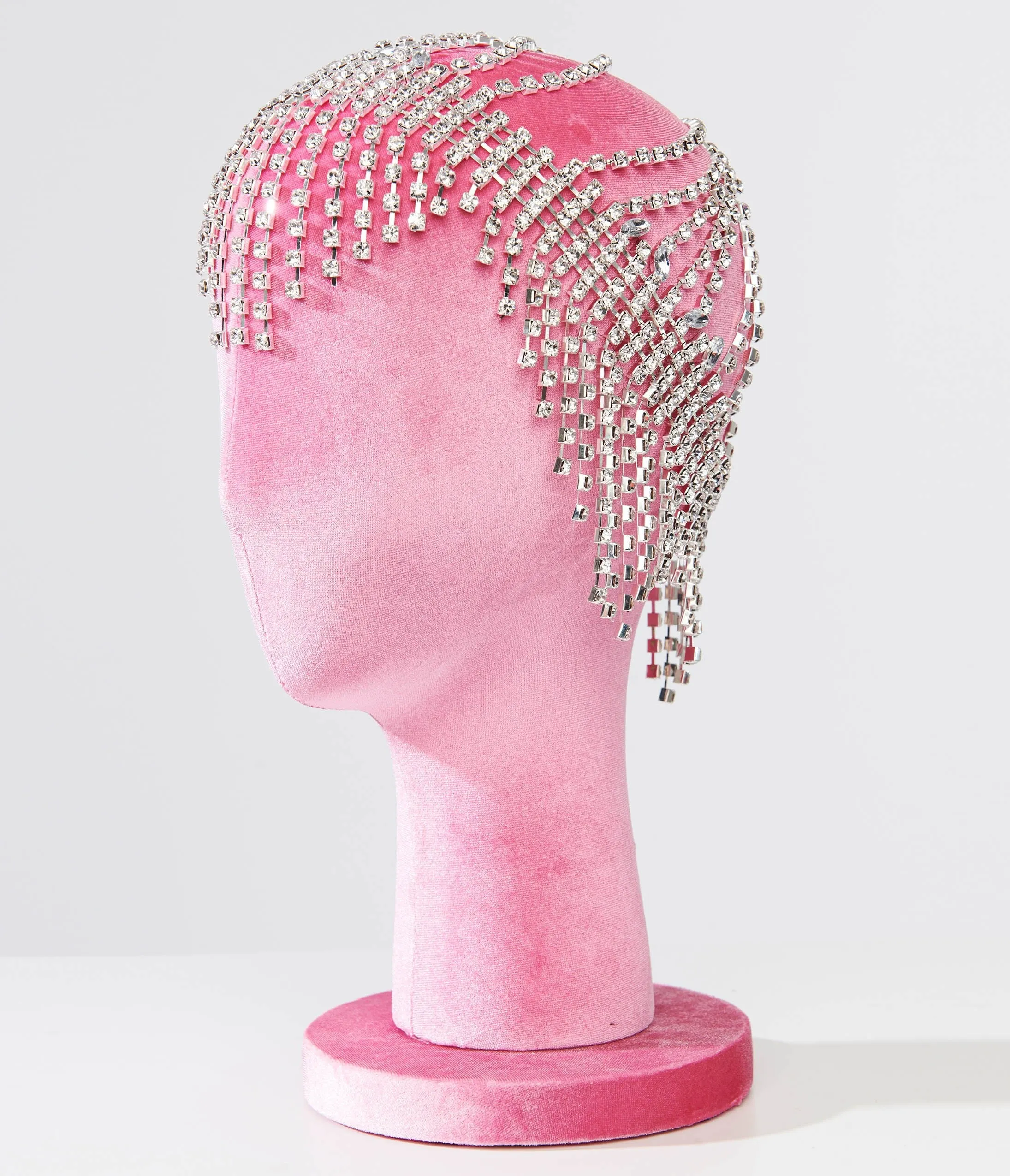 Unique Vintage 1920s Rhinestone Flapper Cap sold by Unique Vintage