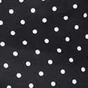 Unique Vintage Black & White Pin Dot Rochelle Suspender Pants sold by Unique Vintage product image thumbnail 4