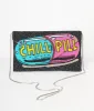 Chill Pill Beaded Clutch sold by Unique Vintage