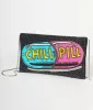 Chill Pill Beaded Clutch sold by Unique Vintage