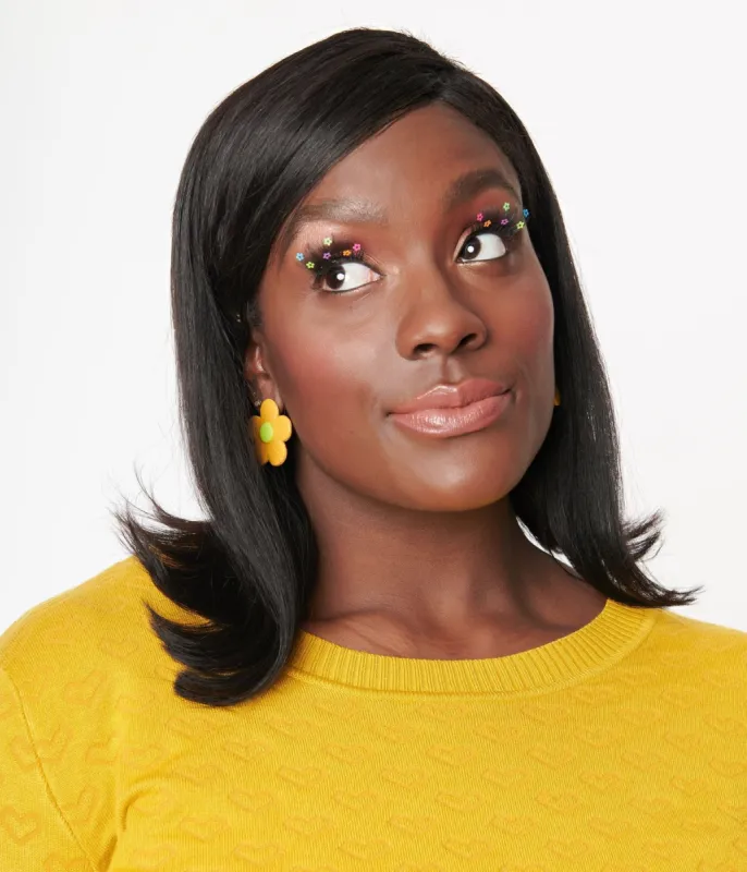 Flower Power False Lashes sold by Unique Vintage