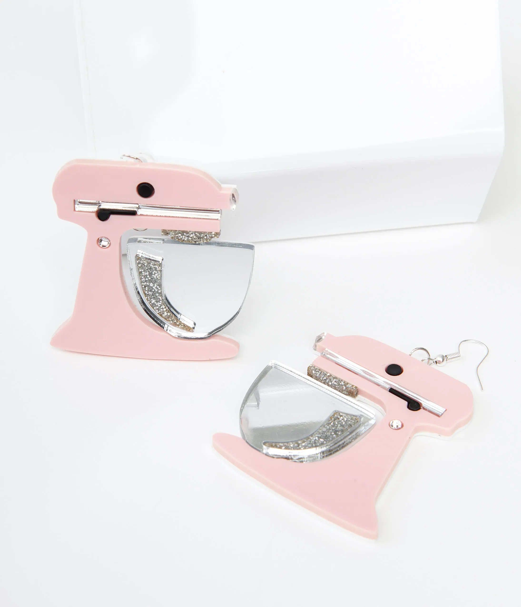 1950s Pink Kitchenaid Mixer Earrings sold by Unique Vintage product image thumbnail 3