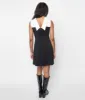 Smak Parlour Black & White Sequin Heart Haute Gossip Mini Dress sold by Unique Vintage