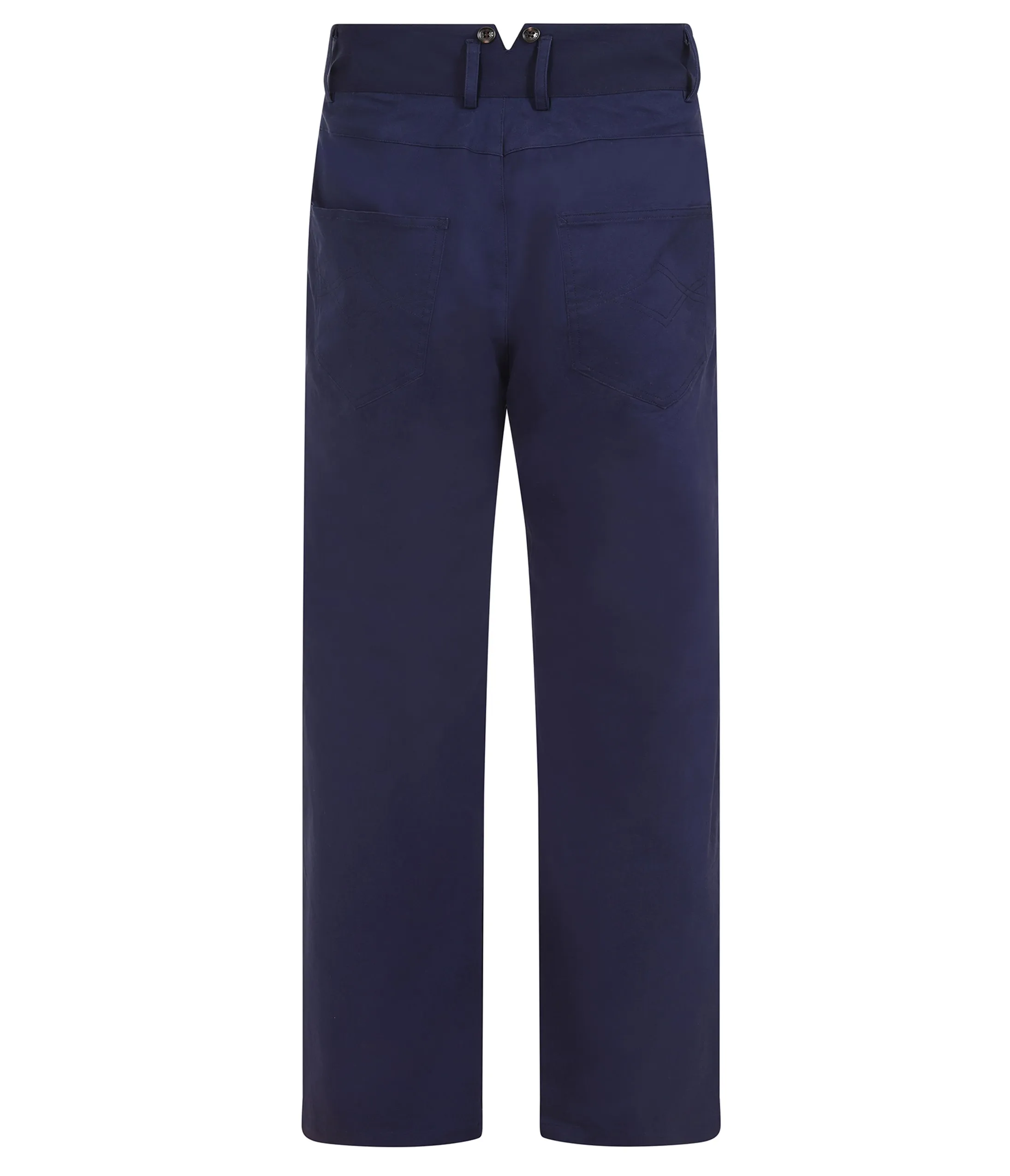 1960s Navy High Waisted Ethan Trousers sold by Unique Vintage product image thumbnail 3