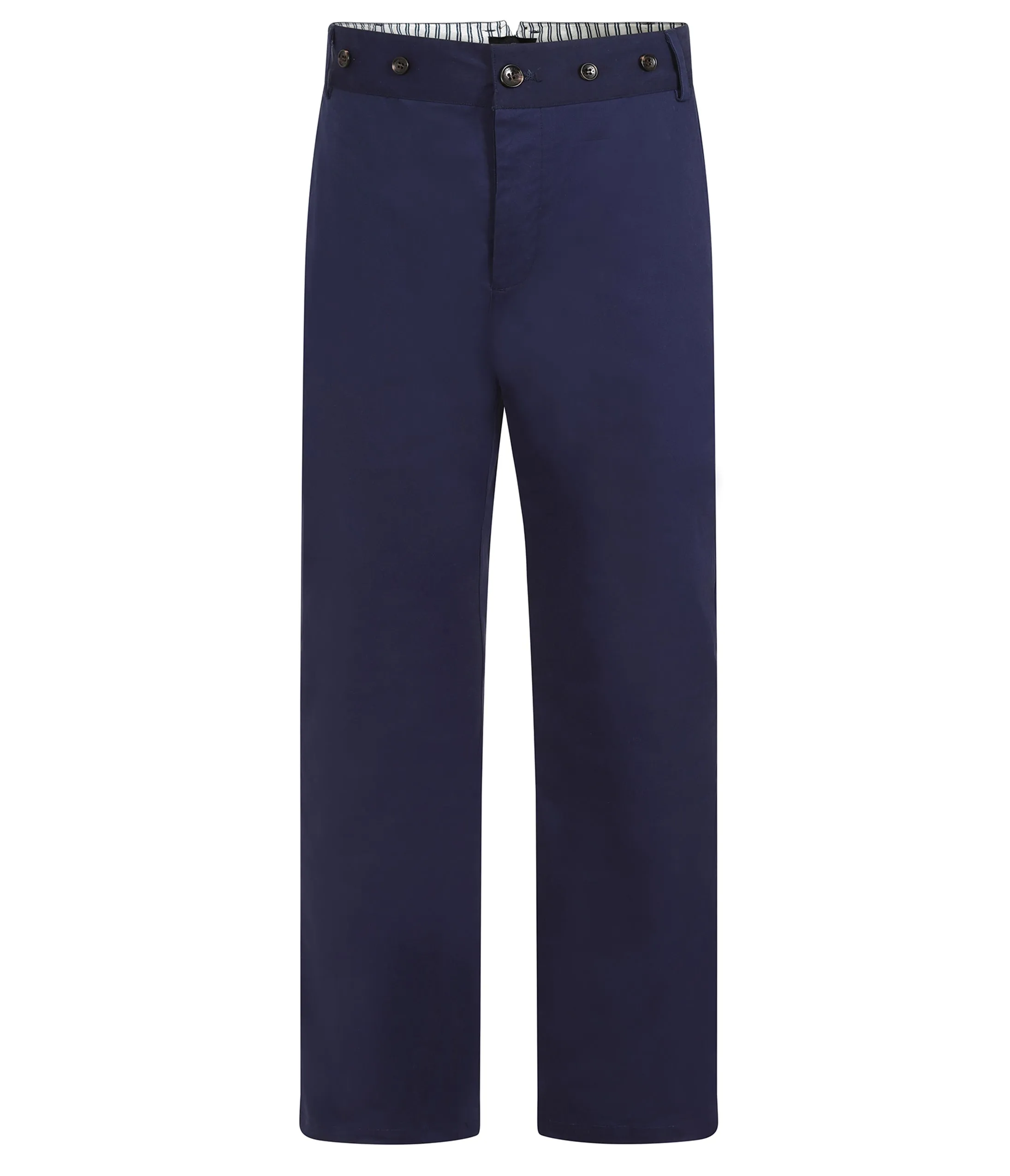 1960s Navy High Waisted Ethan Trousers sold by Unique Vintage product image thumbnail 2