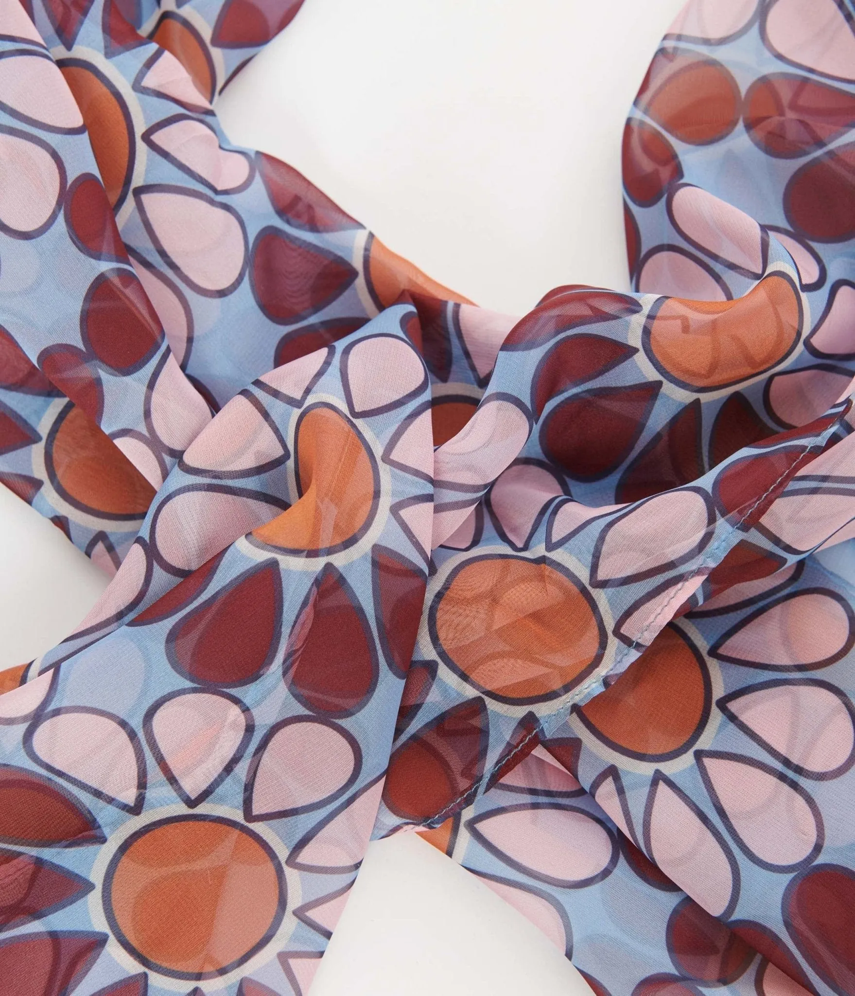 Smak Parlour Flower Power Long Hair Scarf sold by Unique Vintage product image thumbnail 3