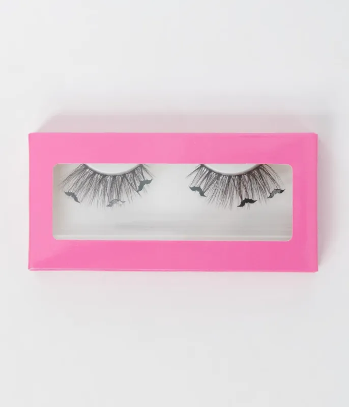 Black Bat False Lashes sold by Unique Vintage