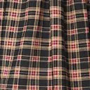 Unique Vintage Black & Burgundy Plaid Gellar Swing Skirt sold by Unique Vintage product image thumbnail 4