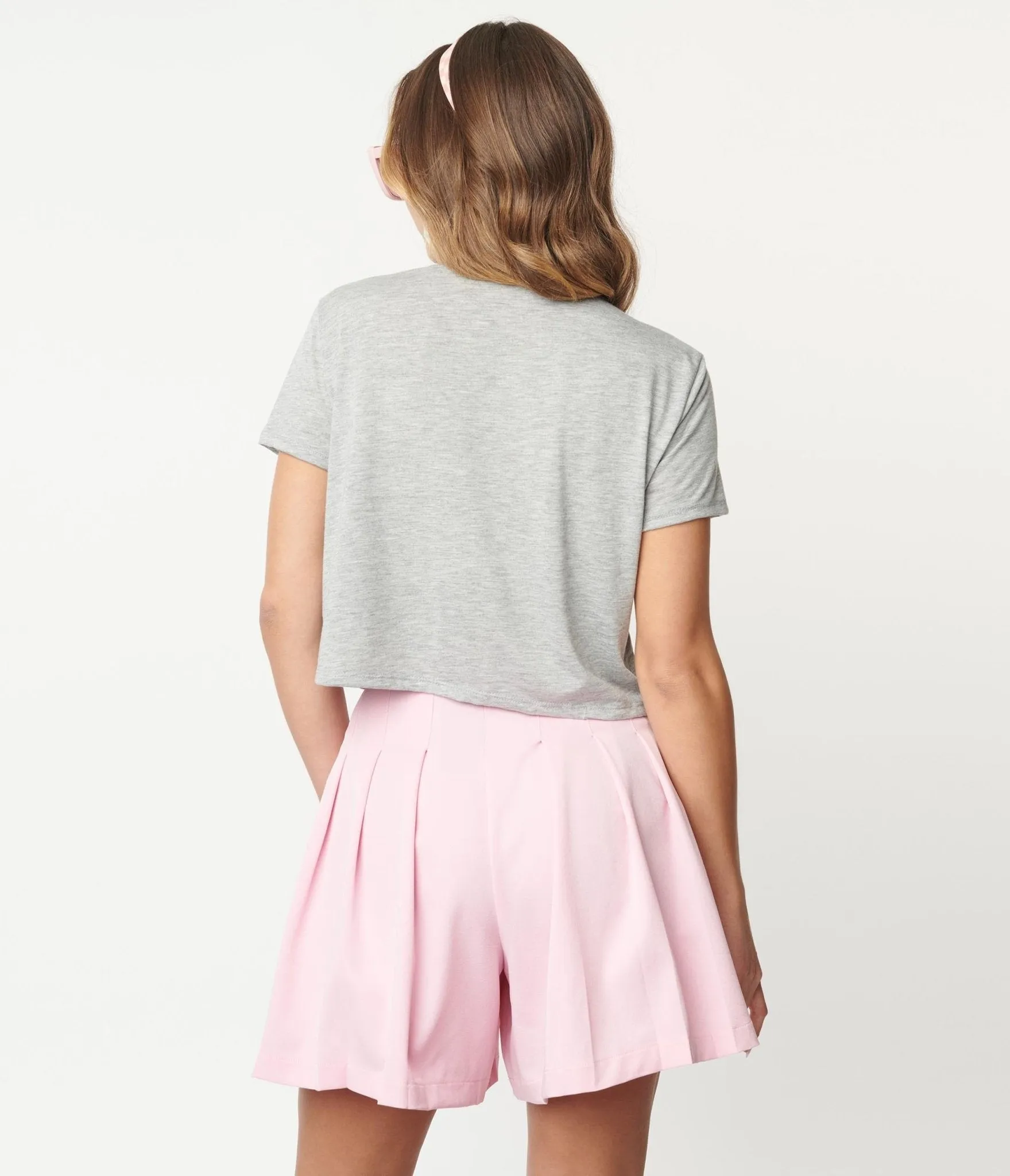 Polly Pocket x Unique Vintage 90s Doll Graphic Crop Tee sold by Unique Vintage product image thumbnail 3