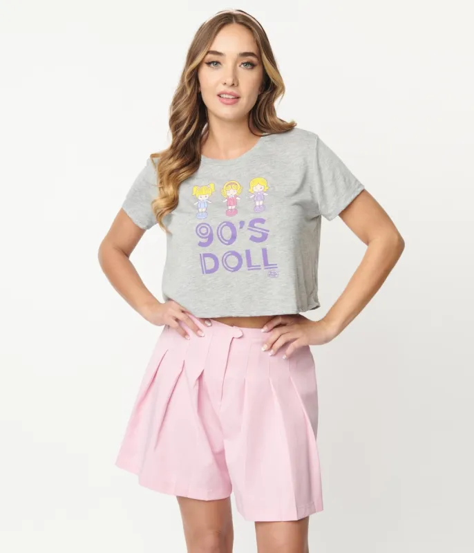 Polly Pocket x Unique Vintage 90s Doll Graphic Crop Tee sold by Unique Vintage