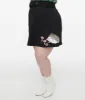 Smak Parlour Plus Size 1960s Black Hedgehog Embroidered Easy Does It Mini Skirt sold by Unique Vintage