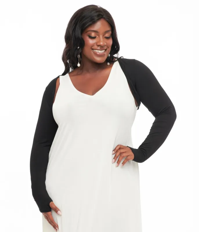 Foxblood Black Signature Bolero sold by Unique Vintage