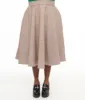 Royal Monk Plus Size 1950s Pink Check Florence Swing Skirt sold by Unique Vintage