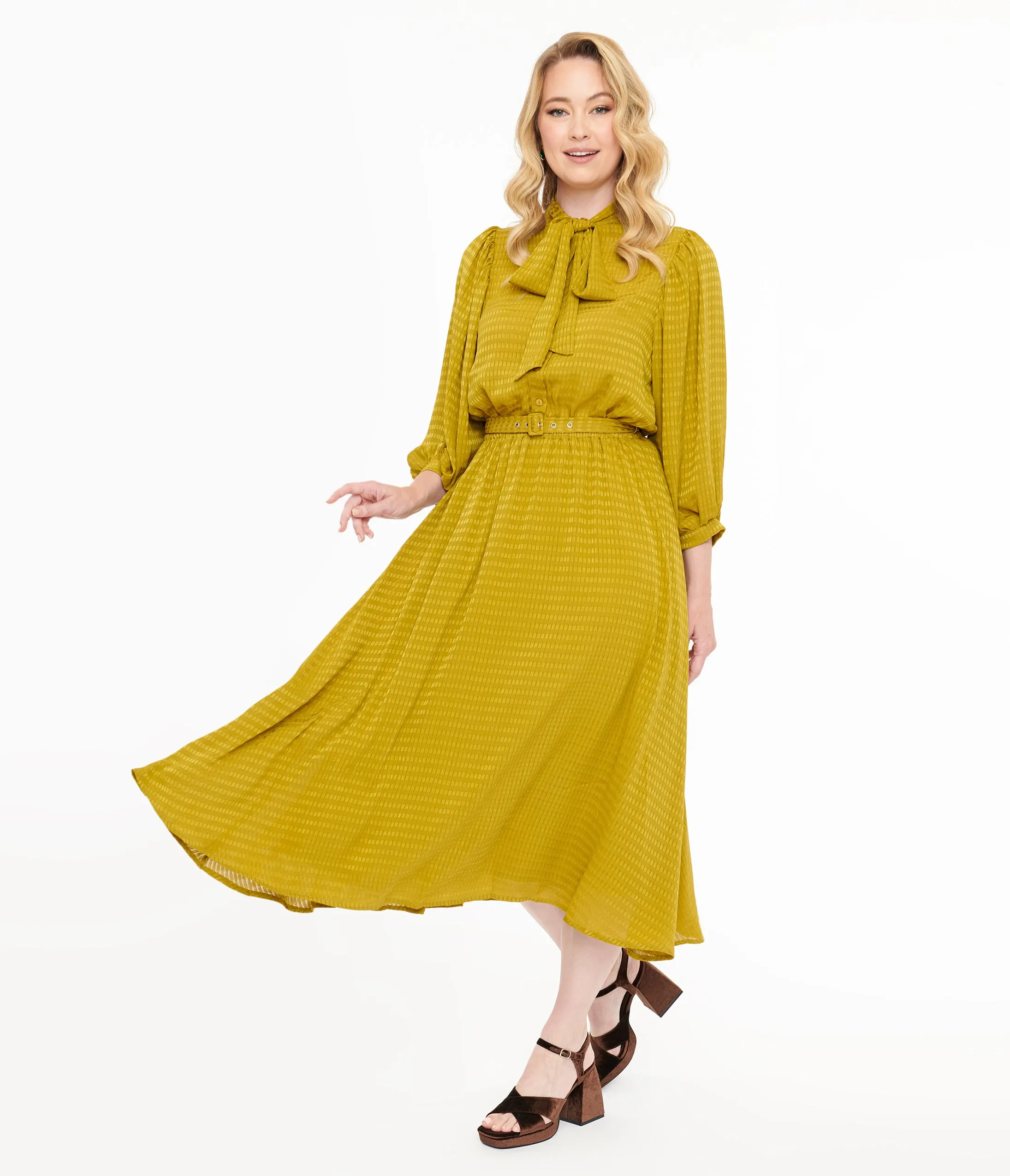 Dijon Love Like Ours Midi Dress sold by Unique Vintage